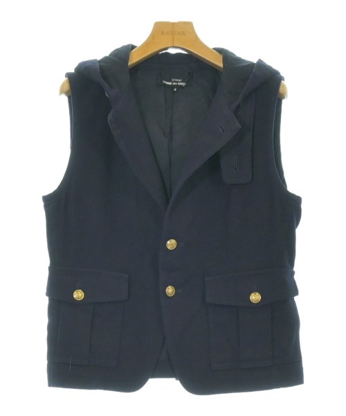 tricot COMME des GARCONS(トリココムデギャルソン)ベスト 紺 サイズ:S/2200691770055