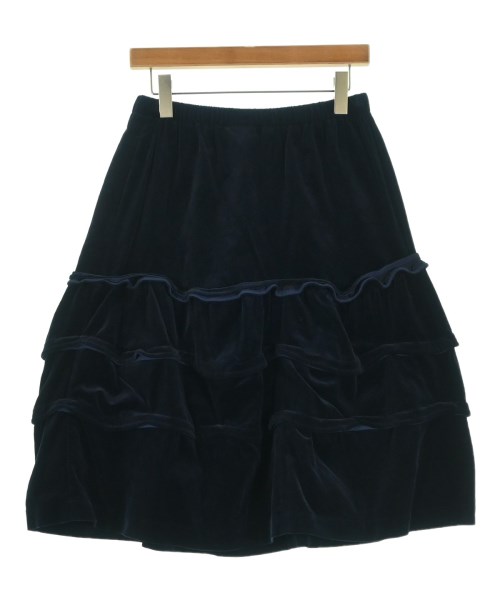 tricot COMME des GARCONS（トリココムデギャルソン）ひざ丈スカート 紺 サイズ:-(M位) レディース/2200690340211