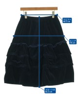 tricot COMME des GARCONS（トリココムデギャルソン）ひざ丈スカート 紺 サイズ:-(M位) レディース/2200690340211