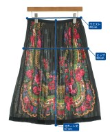 tricot COMME des GARCONS（トリココムデギャルソン）ひざ丈スカート 黒 サイズ:M レディース/2200690340228