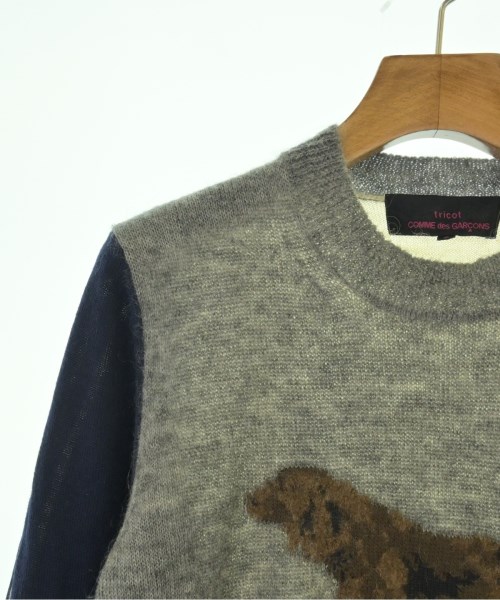 tricot COMME des GARCONS（トリココムデギャルソン）ニット・セーター グレー サイズ:S レディース/2200696018046