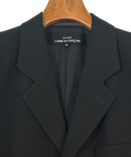 tricot COMME des GARCONS（トリココムデギャルソン）カジュアルジャケット 黒 サイズ:M レディース/2200696063060