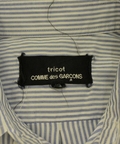 tricot COMME des GARCONS（トリココムデギャルソン）カジュアルシャツ 青 サイズ:S レディース/2200690634105
