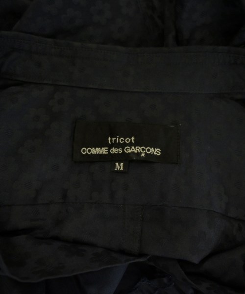 tricot COMME des GARCONS（トリココムデギャルソン）シャツワンピース 紺 サイズ:M レディース/2200690634136