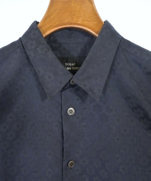 tricot COMME des GARCONS（トリココムデギャルソン）シャツワンピース 紺 サイズ:M レディース/2200690634136