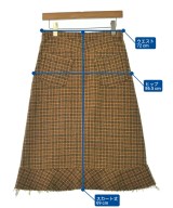 tricot COMME des GARCONS（トリココムデギャルソン）ロング・マキシ丈スカート オレンジ サイズ:M レディース/2200688562021