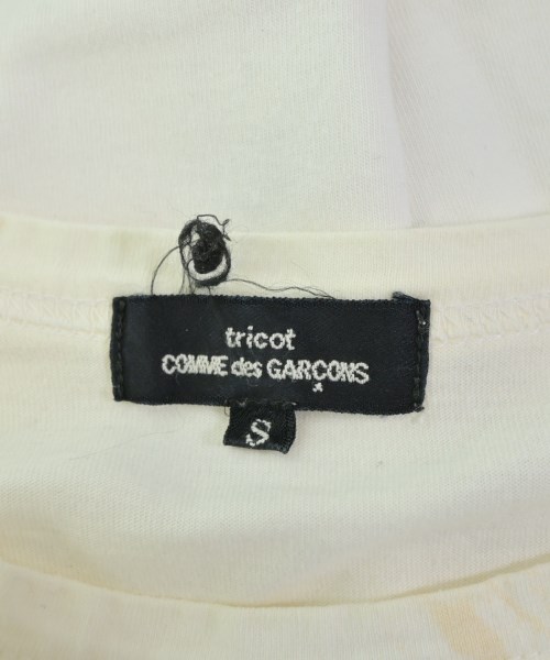 tricot COMME des GARCONS（トリココムデギャルソン）Tシャツ・カットソー 白 サイズ:S レディース/2200698634060