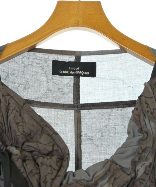 tricot COMME des GARCONS（トリココムデギャルソン）ワンピース 茶 サイズ:-(M位) レディース/2200698952027