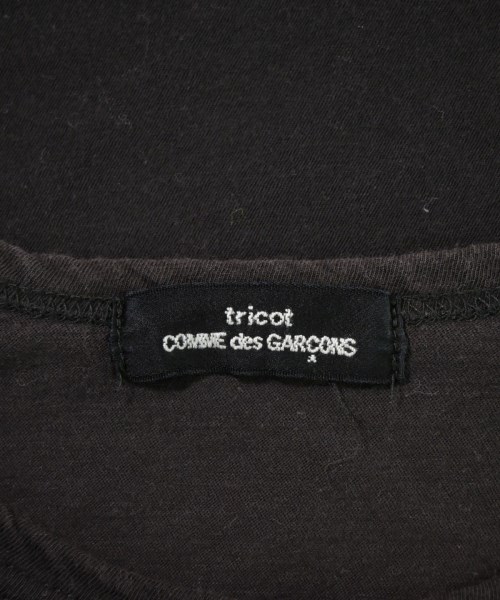 tricot COMME des GARCONS（トリココムデギャルソン）Tシャツ・カットソー 黒 サイズ:-(M位) レディース/2200695668037