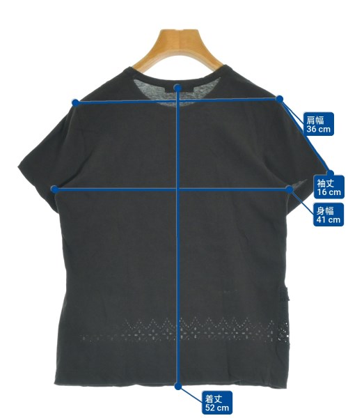 tricot COMME des GARCONS（トリココムデギャルソン）Tシャツ・カットソー 黒 サイズ:-(M位) レディース/2200695668037