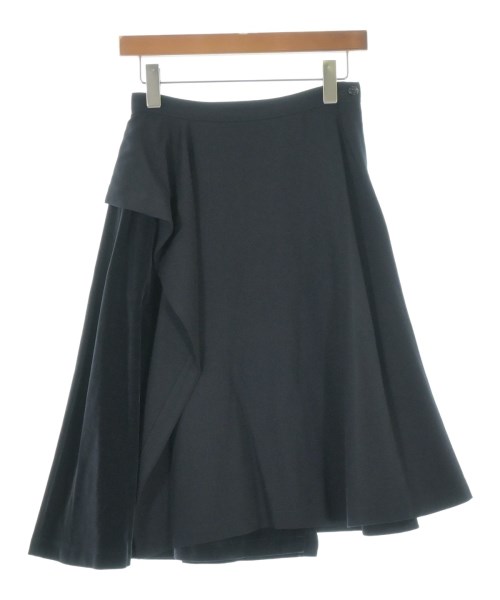 tricot COMME des GARCONS(トリココムデギャルソン)ひざ丈スカート 紺 サイズ:M/2200700032037