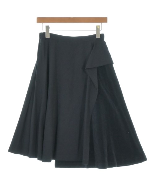 tricot COMME des GARCONS（トリココムデギャルソン）ひざ丈スカート 紺 サイズ:M レディース/2200700032037