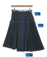 tricot COMME des GARCONS（トリココムデギャルソン）ひざ丈スカート 紺 サイズ:M レディース/2200700032037