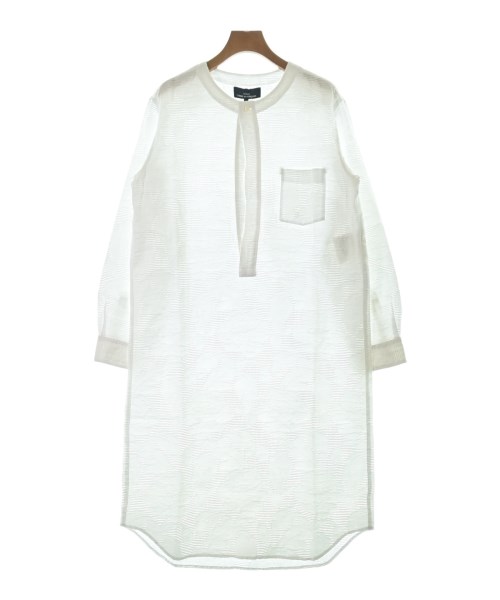 tricot COMME des GARCONS(トリココムデギャルソン)ワンピース 白 サイズ:M/2200687037018