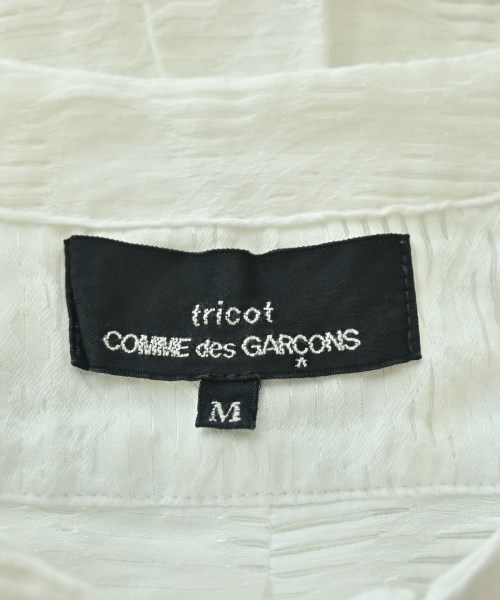 tricot COMME des GARCONS（トリココムデギャルソン）ワンピース 白 サイズ:M レディース/2200687037018