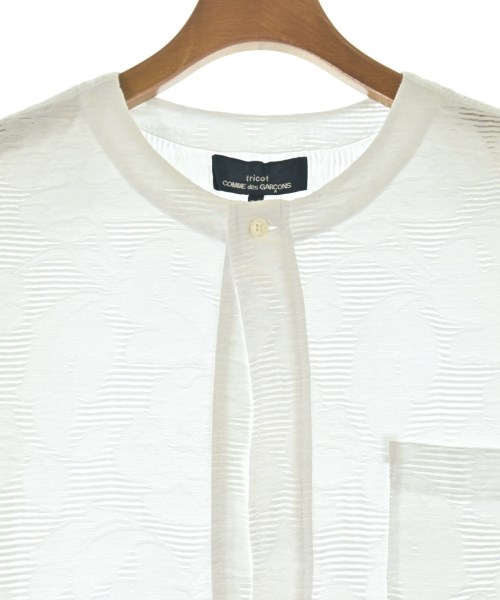 tricot COMME des GARCONS（トリココムデギャルソン）ワンピース 白 サイズ:M レディース/2200687037018