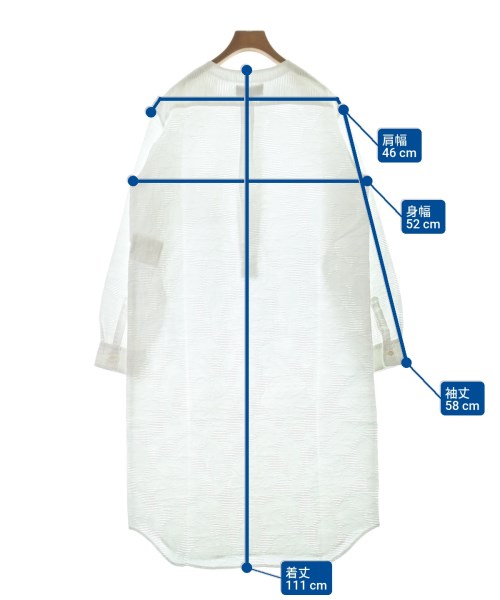 tricot COMME des GARCONS（トリココムデギャルソン）ワンピース 白 サイズ:M レディース/2200687037018