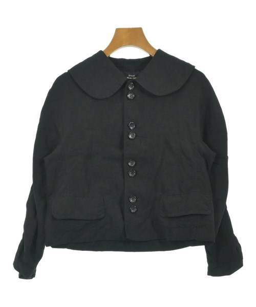tricot COMME des GARCONS(トリココムデギャルソン)カジュアルジャケット 黒 サイズ:S/2200700239122