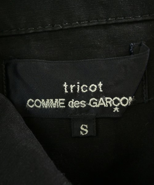 tricot COMME des GARCONS（トリココムデギャルソン）カジュアルジャケット 黒 サイズ:S レディース/2200700239122