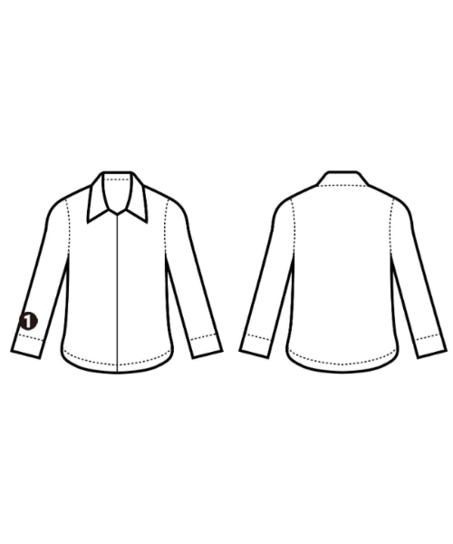 tricot COMME des GARCONS（トリココムデギャルソン）カジュアルシャツ グレー サイズ:F レディース/2200700530113