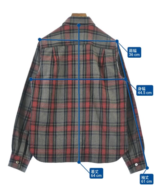 tricot COMME des GARCONS（トリココムデギャルソン）カジュアルシャツ グレー サイズ:F レディース/2200700530113