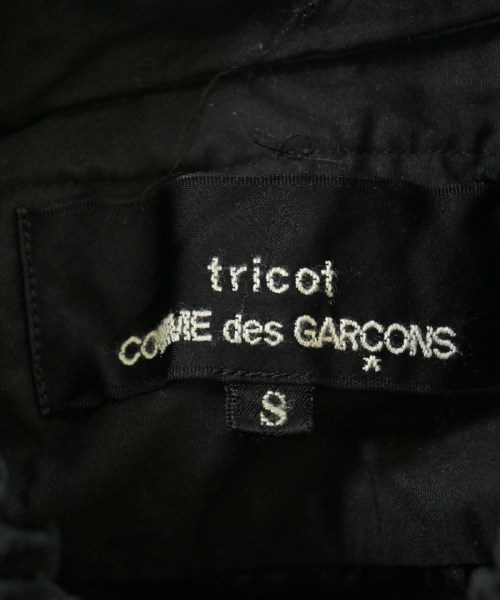 tricot COMME des GARCONS（トリココムデギャルソン）カジュアルシャツ 黒 サイズ:S レディース/2200700568031