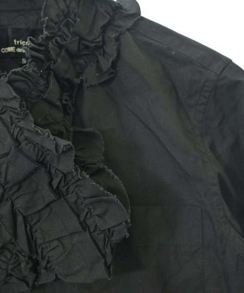 tricot COMME des GARCONS（トリココムデギャルソン）カジュアルシャツ 黒 サイズ:S レディース/2200700568031