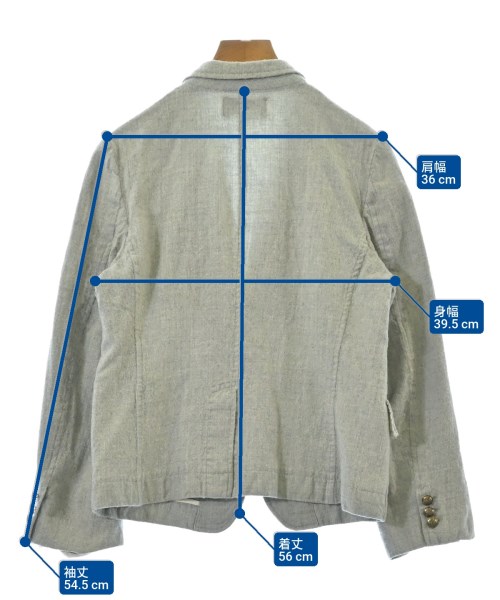 tricot COMME des GARCONS（トリココムデギャルソン）ジャケット グレー サイズ:M レディース/2200700568048