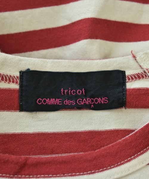 tricot COMME des GARCONS（トリココムデギャルソン）Tシャツ・カットソー 赤 サイズ:M レディース/2200695593094