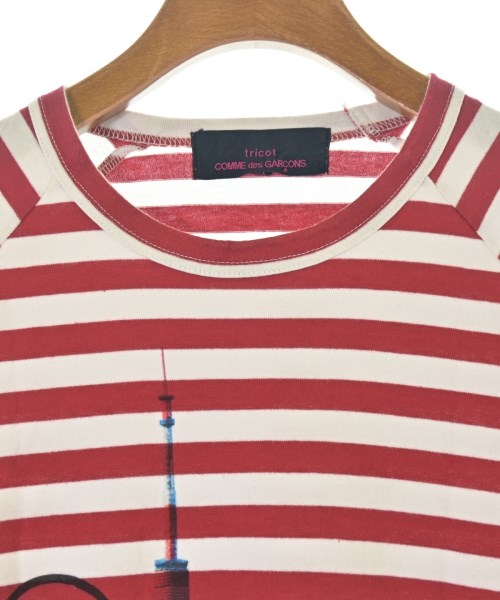 tricot COMME des GARCONS（トリココムデギャルソン）Tシャツ・カットソー 赤 サイズ:M レディース/2200695593094