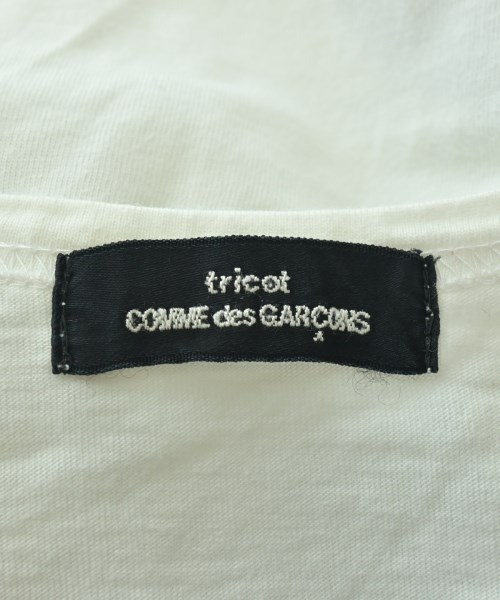 tricot COMME des GARCONS（トリココムデギャルソン）Tシャツ・カットソー 白 サイズ:-(L位) レディース/2200695593100