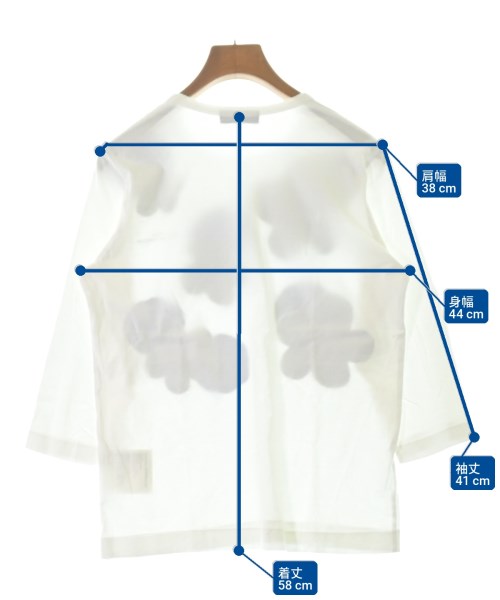 tricot COMME des GARCONS（トリココムデギャルソン）Tシャツ・カットソー 白 サイズ:-(L位) レディース/2200695593100