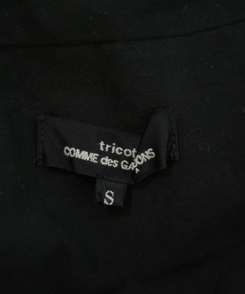 tricot COMME des GARCONS（トリココムデギャルソン）カジュアルシャツ 黒 サイズ:S レディース/2200701331085
