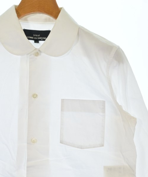 tricot COMME des GARCONS（トリココムデギャルソン）カジュアルシャツ 白 サイズ:M レディース/2200701430047