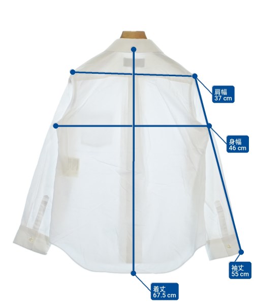 tricot COMME des GARCONS（トリココムデギャルソン）カジュアルシャツ 白 サイズ:M レディース/2200701430047
