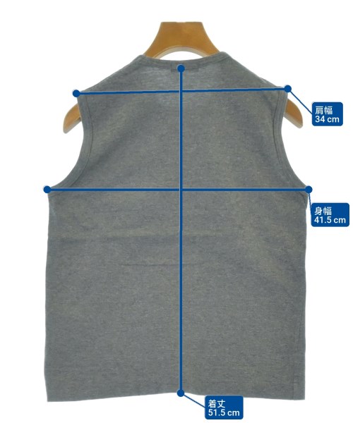 tricot COMME des GARCONS（トリココムデギャルソン）タンクトップ グレー サイズ:-(M位) レディース/2200654052020