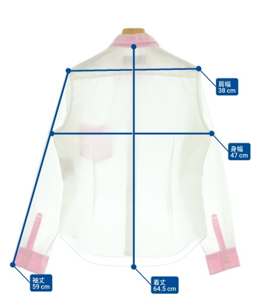 tricot COMME des GARCONS（トリココムデギャルソン）カジュアルシャツ 白 サイズ:M レディース/2200654052044