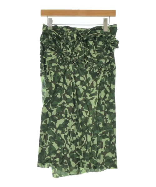 tricot COMME des GARCONS(トリココムデギャルソン)ひざ丈スカート 緑 サイズ:-(L位)/2200646493053