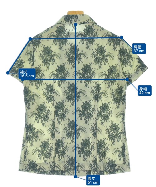 tricot COMME des GARCONS（トリココムデギャルソン）カジュアルシャツ 緑 サイズ:-(M位) レディース/2200654566091