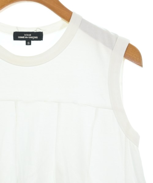 tricot COMME des GARCONS（トリココムデギャルソン）ノースリーブ 白 サイズ:S レディース/2200655322023