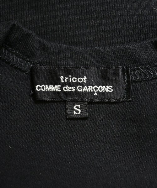 tricot COMME des GARCONS（トリココムデギャルソン）Tシャツ・カットソー 黒 サイズ:S レディース/2200655951063