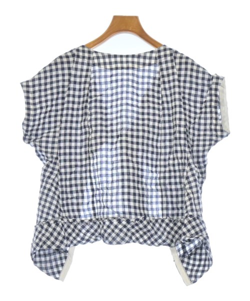 tricot COMME des GARCONS(トリココムデギャルソン)ブラウス 紺 サイズ:S/2200650825031