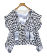 tricot COMME des GARCONS（トリココムデギャルソン）ブラウス 紺 サイズ:S レディース/2200650825031