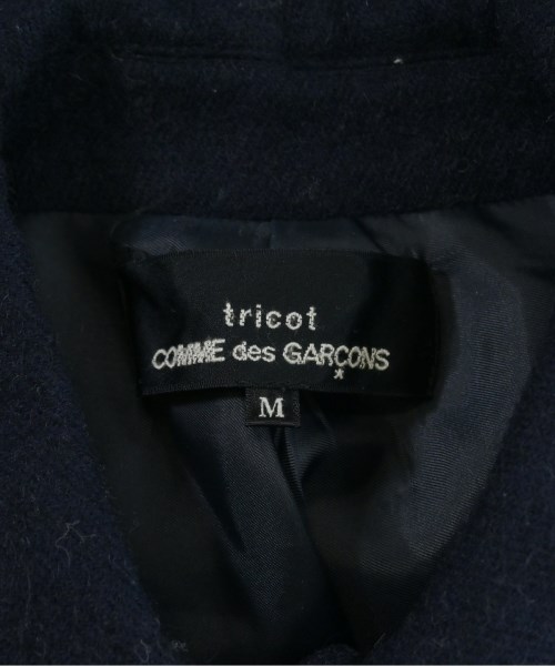 tricot COMME des GARCONS（トリココムデギャルソン）ステンカラーコート 紺 サイズ:M レディース/2200656465149