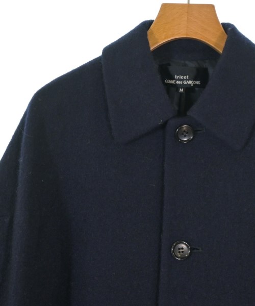 tricot COMME des GARCONS（トリココムデギャルソン）ステンカラーコート 紺 サイズ:M レディース/2200656465149