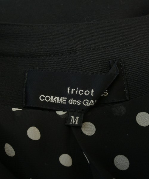 tricot COMME des GARCONS（トリココムデギャルソン）ノーカラージャケット 黒 サイズ:S レディース/2200657632021