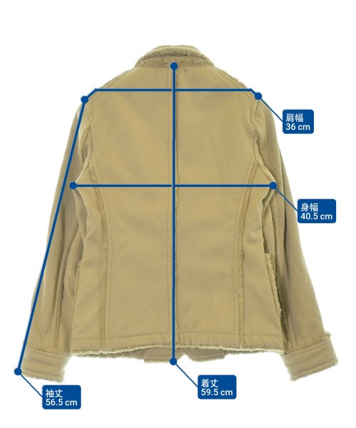 tricot COMME des GARCONS（トリココムデギャルソン）カジュアルジャケット ベージュ サイズ:S レディース/2200658535109