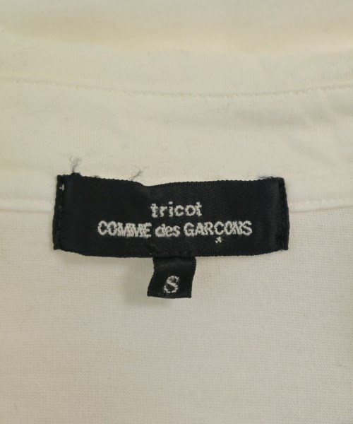 tricot COMME des GARCONS（トリココムデギャルソン）Tシャツ・カットソー 白 サイズ:S レディース/2200655134268