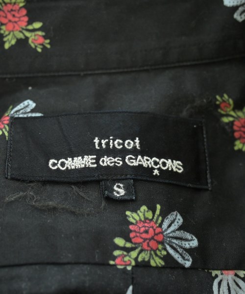 tricot COMME des GARCONS（トリココムデギャルソン）カジュアルシャツ 黒 サイズ:S レディース/2200655913061