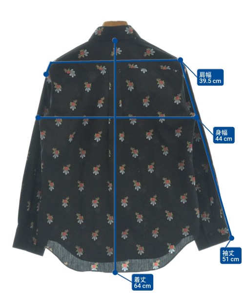 tricot COMME des GARCONS（トリココムデギャルソン）カジュアルシャツ 黒 サイズ:S レディース/2200655913061